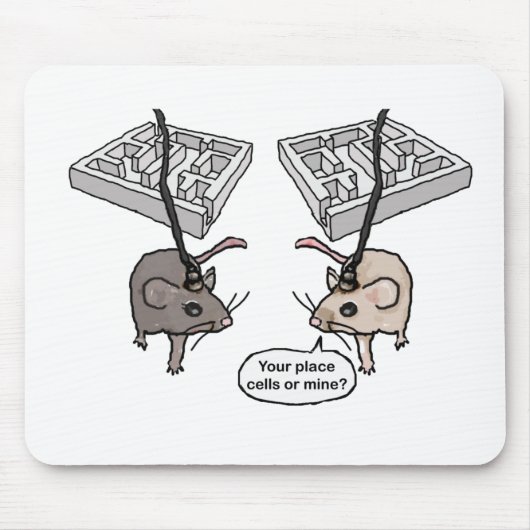 あなたの場所（細胞）か鉱山か？ マウスパッド (正面)