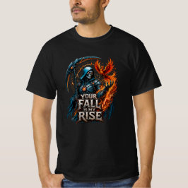 あなたの墜ちるはわが昇る 死神トレーディングモチベーション Tシャツ