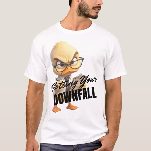 あなたの墜落を企てる Tシャツ (正面)