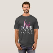 あなたの声を愛する友達 Tシャツ (正面フル)