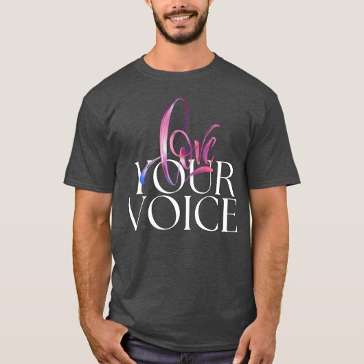 あなたの声を愛する友達 Tシャツ (正面)