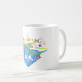 あなたの夏私の夏のフィギュアスケートのデザイン コーヒーマグカップ (正面右)