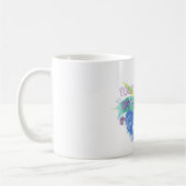 あなたの夏私の夏のフィギュアスケートのデザイン コーヒーマグカップ (左)