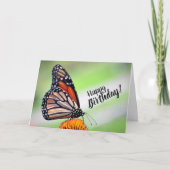 あなたの夢が飛行バースデー・カードを取ることを望んで下さい カード (正面)