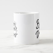 あなたの夢で信じて下さい ジャンボコーヒーマグカップ (正面)