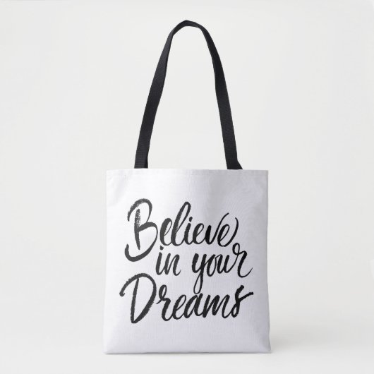 あなたの夢で信じて下さい トートバッグ (正面)