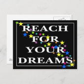 あなたの夢のための範囲 ポストカード (正面/裏面)