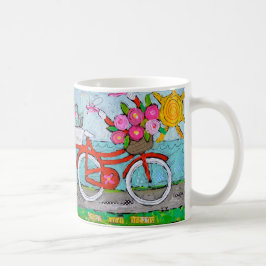 あなたの夢の自転車のマグを追跡して下さい コーヒーマグカップ
