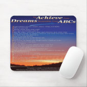 あなたの夢の… (流星) mousepadを達成するため マウスパッド (マウス)