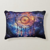 あなたの夢をキャッチブラシ付きアクセント枕コージー アクセントクッション (正面)