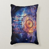 あなたの夢をキャッチブラシ付きアクセント枕コージー アクセントクッション (正面(垂直))