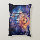 あなたの夢をキャッチブラシ付きアクセント枕 アクセントクッション (裏面(縦))