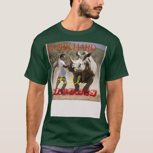 "あなたの夢を実現する鍵" Tシャツ (正面)