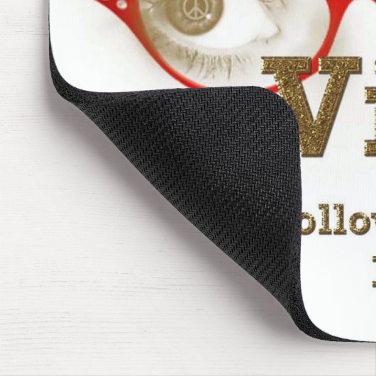 あなたの夢を後を追う視野を持たなければなりません マウスパッド (コーナー)