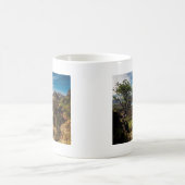 あなたの夢を後を追って下さい! コーヒーマグカップ (中央)