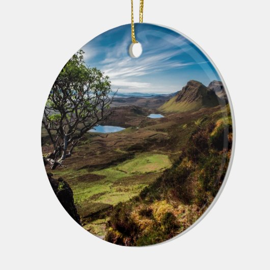 あなたの夢を後を追って下さい! セラミックオーナメント (左)