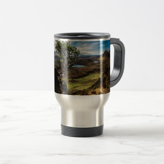 あなたの夢を後を追って下さい! トラベルマグ (正面右)