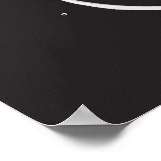 あなたの夢を恐れより大きくしなさい ポスター (角)