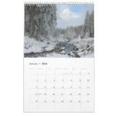 あなたの夢を流れるような流れ2025 カレンダー (1月 2026)