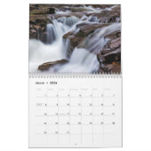 あなたの夢を流れるような流れ2025 カレンダー (3月 2026)