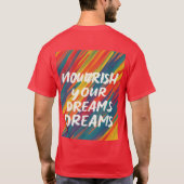 あなたの夢を育てる Tシャツ (裏面)