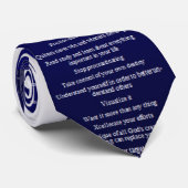 あなたの夢を達成するためにはあなたのABCs海軍タイを覚えて下さい ネクタイ (ロール)