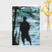 あなたの夢を…覚醒させて下さい カード (黄色い花)