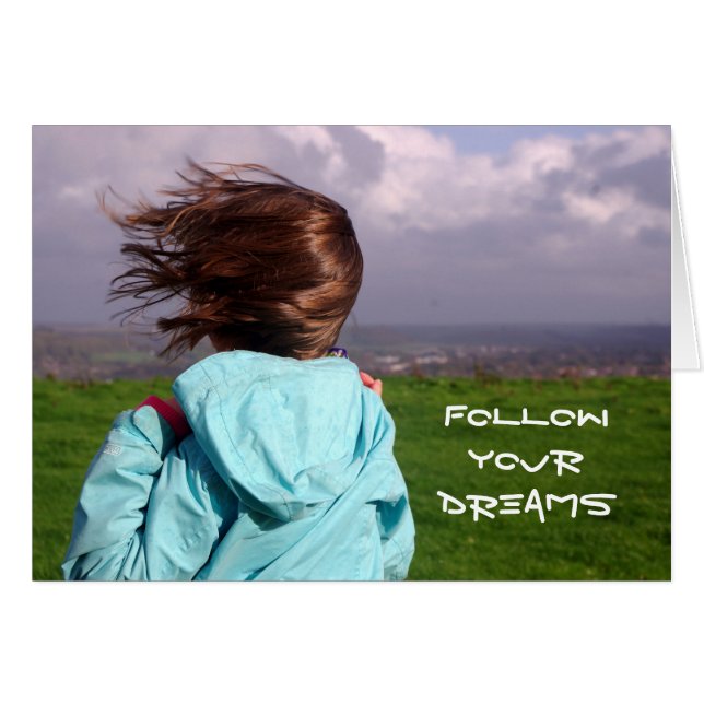 あなたの夢カードを後を追って下さい (正面横)