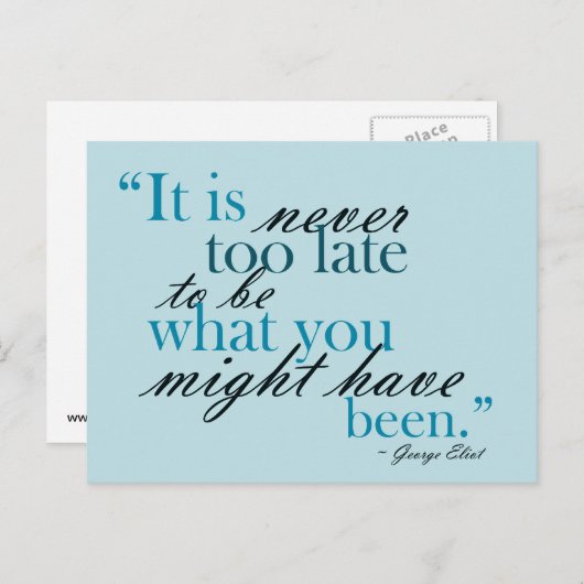 あなたの夢-やる気を起こさせるな郵便はがき--を後を追って下さい ポストカード (正面/裏面)