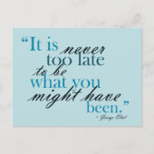 あなたの夢-やる気を起こさせるな郵便はがき--を後を追って下さい ポストカード (正面)