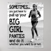 あなたの大きな女の子のパンツを引き上げる ポスター (正面)