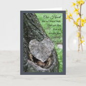 あなたの大人のバプテスマハートカードで探す カード (黄色い花)