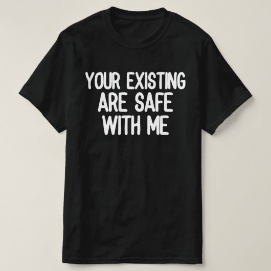 あなたの大切なものは私が守ります Tシャツ (デザイン正面)