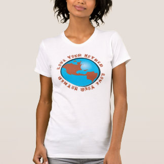 あなたの大地Tを愛して下さい Tシャツ
