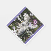 あなたの天使はいつもあなたと一緒にいるフローラ天使 スタンダードランチョンナプキン (角)