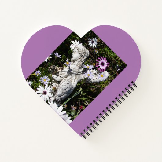 あなたの天使はいつもあなたと一緒にいるフローラ天使 ノートブック (裏面)