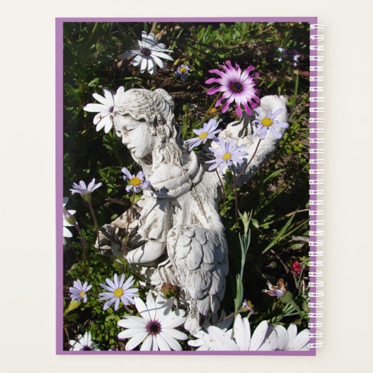 あなたの天使はいつもあなたと一緒にいるフローラ天使 プランナー手帳 (裏面)