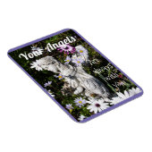 あなたの天使はいつもあなたと一緒にいるフローラ花 マグネット (右側)