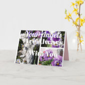 あなたの天使はいつも良いカードを手に入れる カード (黄色い花)