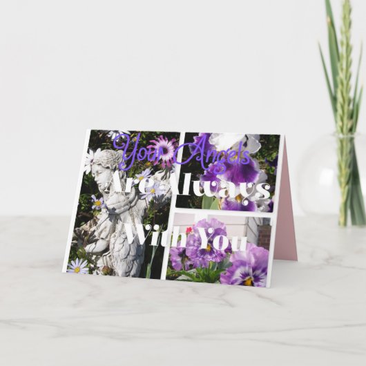 あなたの天使はいつも良いカードを手に入れる カード (正面)