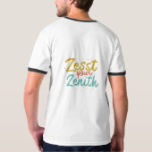 あなたの天頂を味わう Tシャツ (裏面フル)