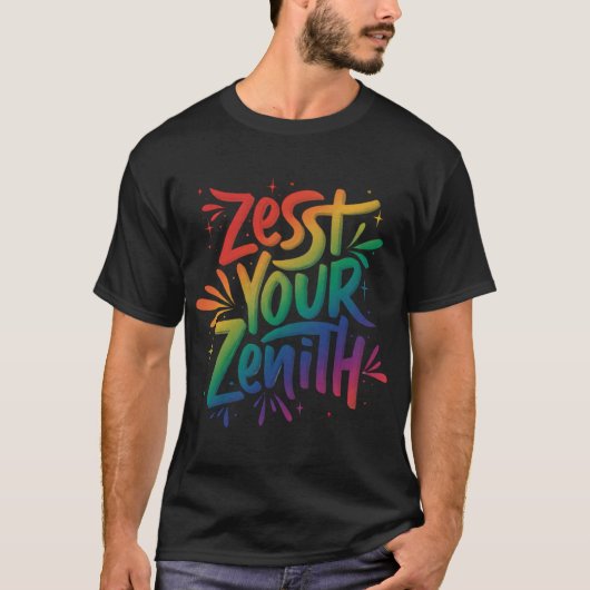 あなたの天頂を味わう Tシャツ (正面)