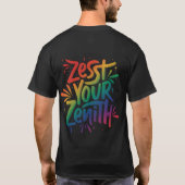 あなたの天頂を味わう Tシャツ (裏面)