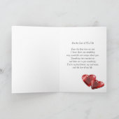 あなたの夫のため、素晴らしいバレンタインのカード シーズンカード (内部)