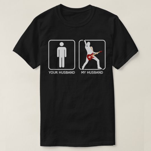 あなたの夫、わたしの夫 Tシャツ (デザイン正面)
