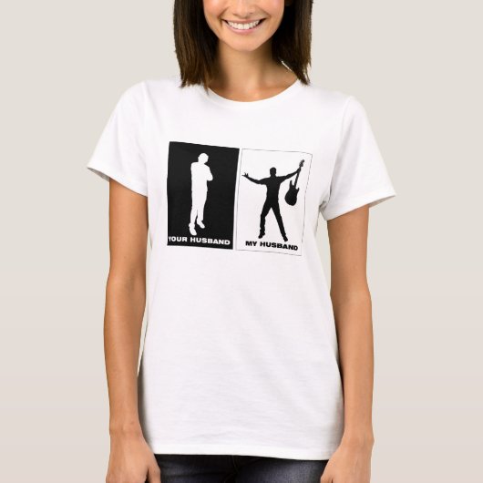 あなたの夫、私の夫 Tシャツ (正面)