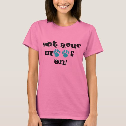 あなたの女性を得るファッションT Tシャツ (正面)
