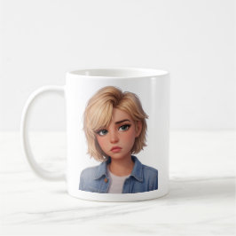 あなたの好きなキャラを朝に呼び起こそう コーヒーマグカップ