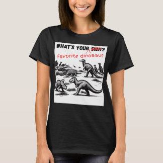あなたの好きな恐竜は? Tシャツ