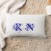 あなたの好みの公認看護師を祝って下さい ランバークッション (ブランケット)